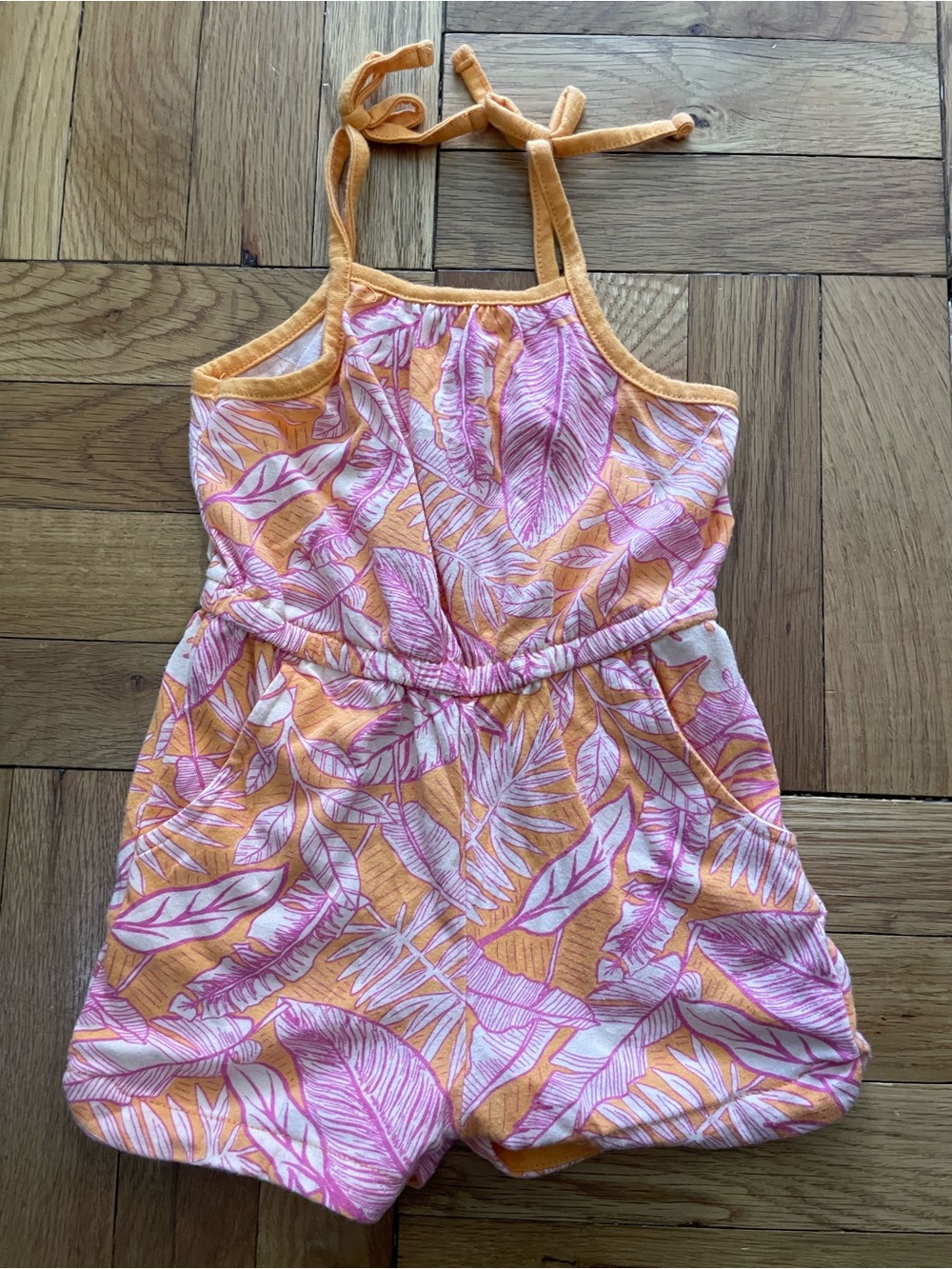 Sherbet Tropical Romper